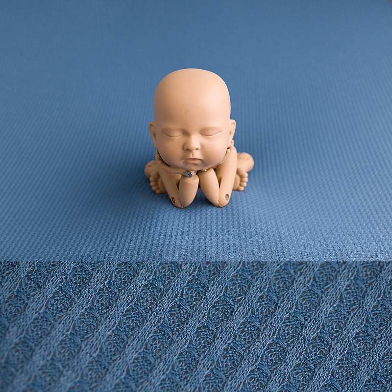 Newborn Fabric Backdrop - Maddy - Denim