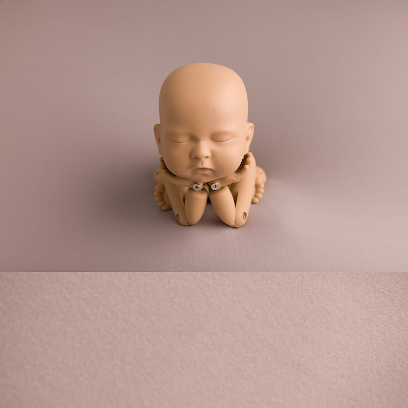 Newborn Fabric Backdrop - Ayden Sueded Jersey - Grey