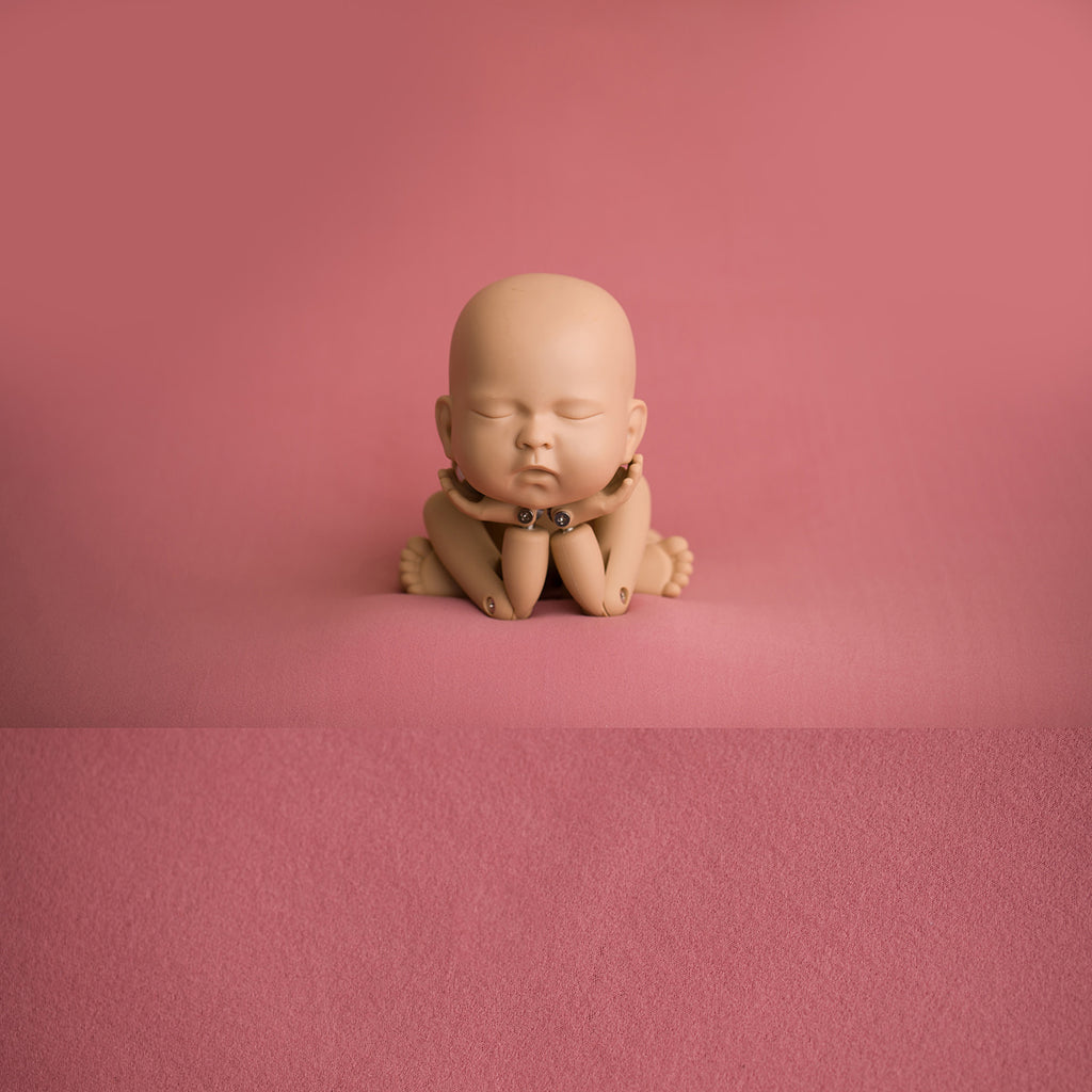 Newborn Fabric Backdrop - Ayden Sueded Jersey - Damson