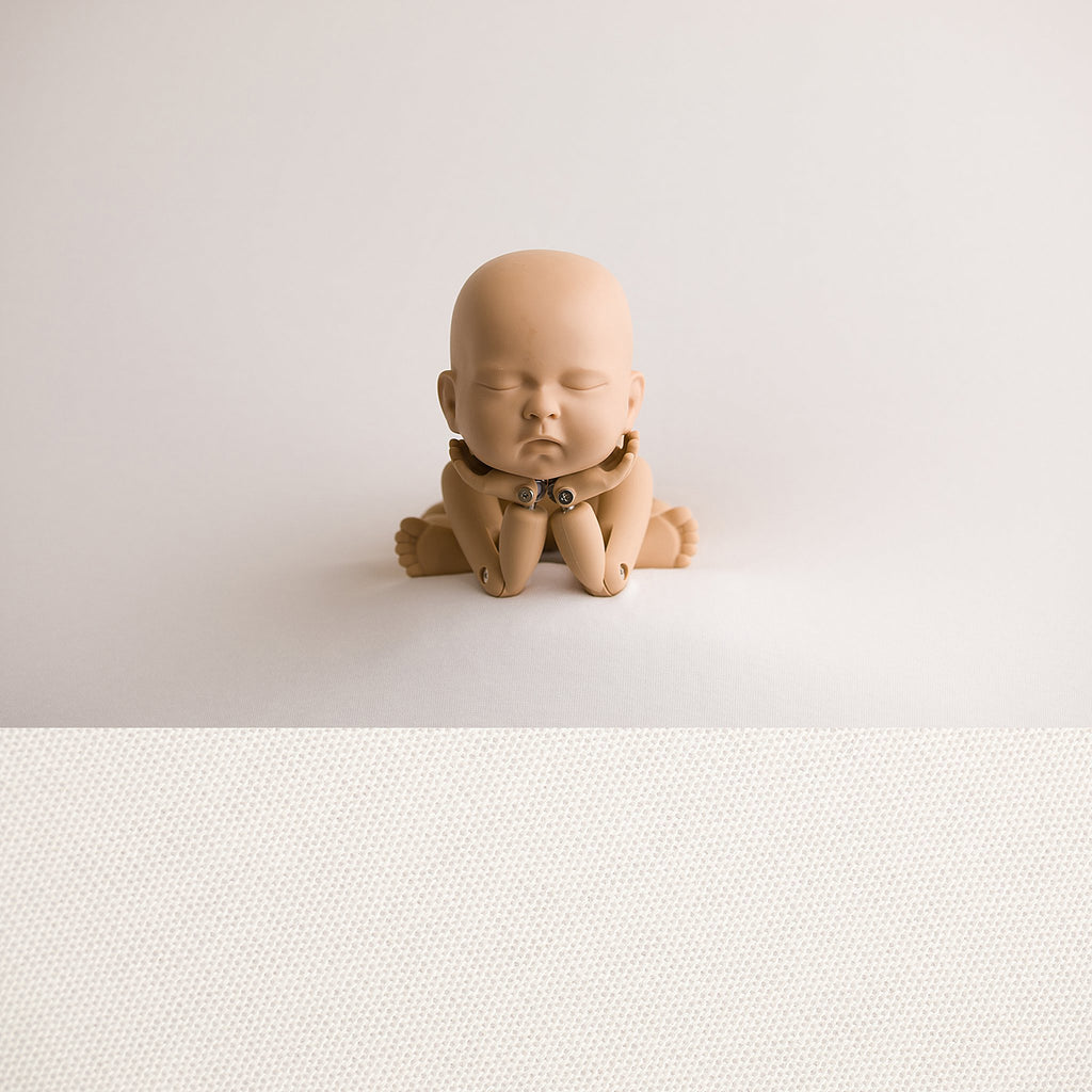 Newborn Fabric Backdrop - Super soft Jersey - Ivory
