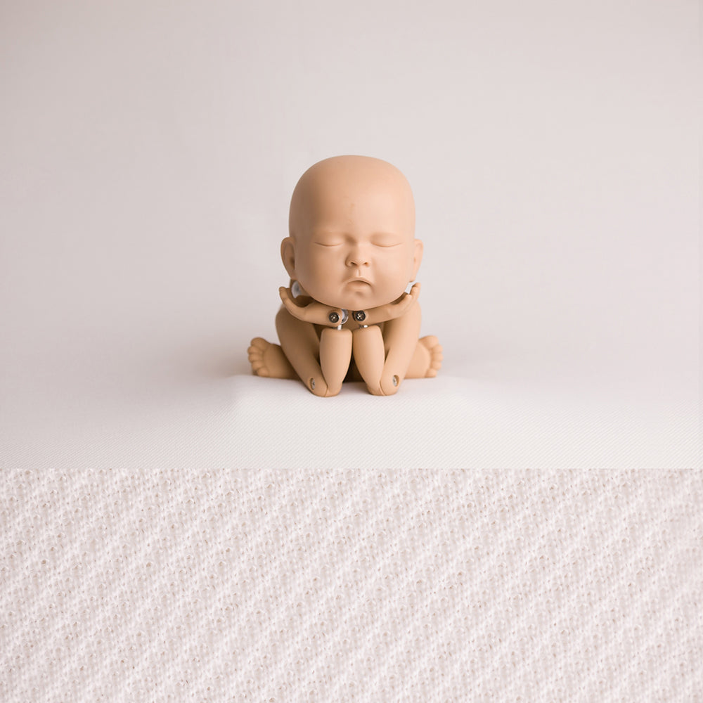Newborn Fabric Backdrop - Eddie - Off White