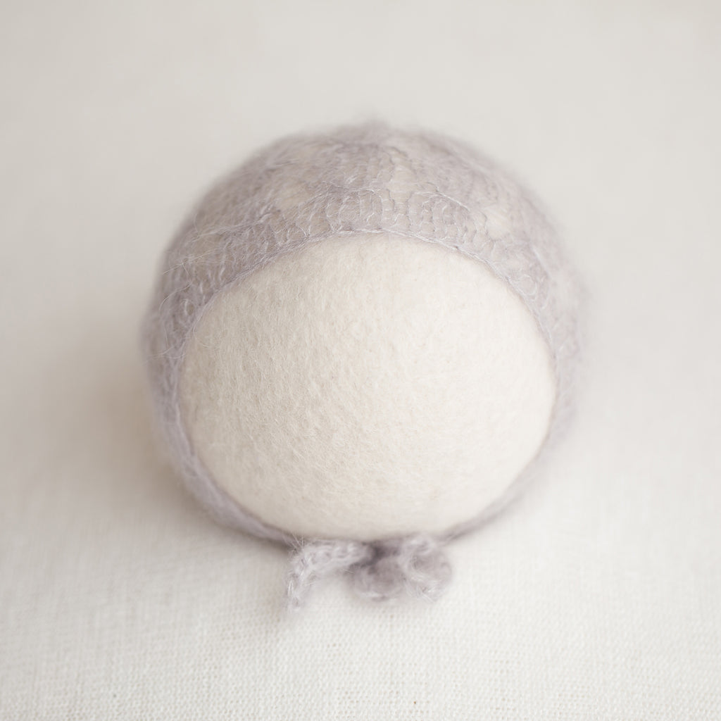 Newborn Kid Silk Bonnet - Misty