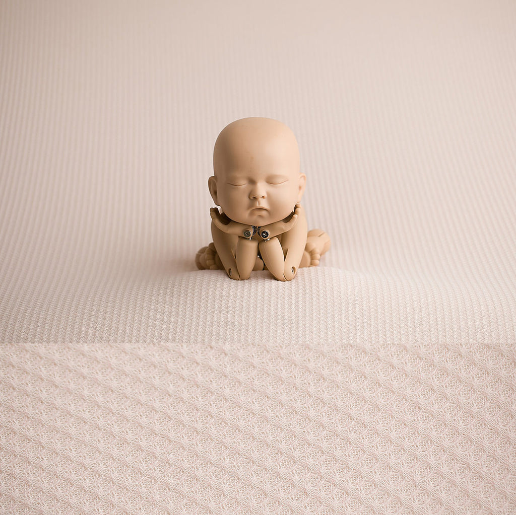 Newborn Fabric Backdrop - Maddy - Linen