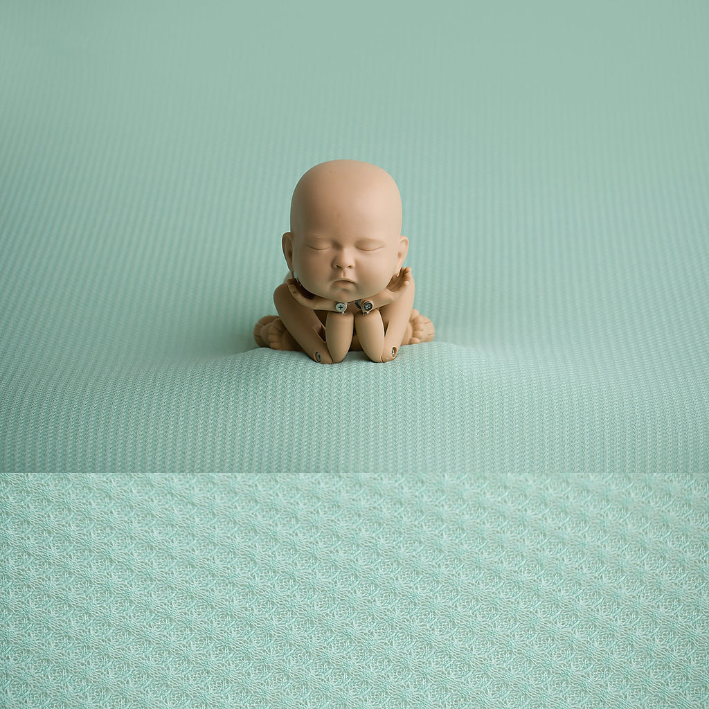 Newborn Fabric Backdrop - Maddy - Mint