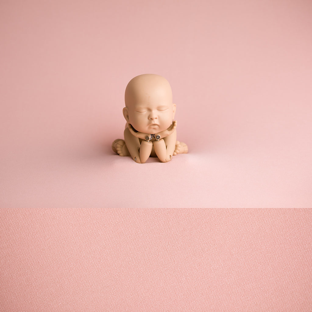 Newborn Fabric Backdrop - Oscar - Pink Marl