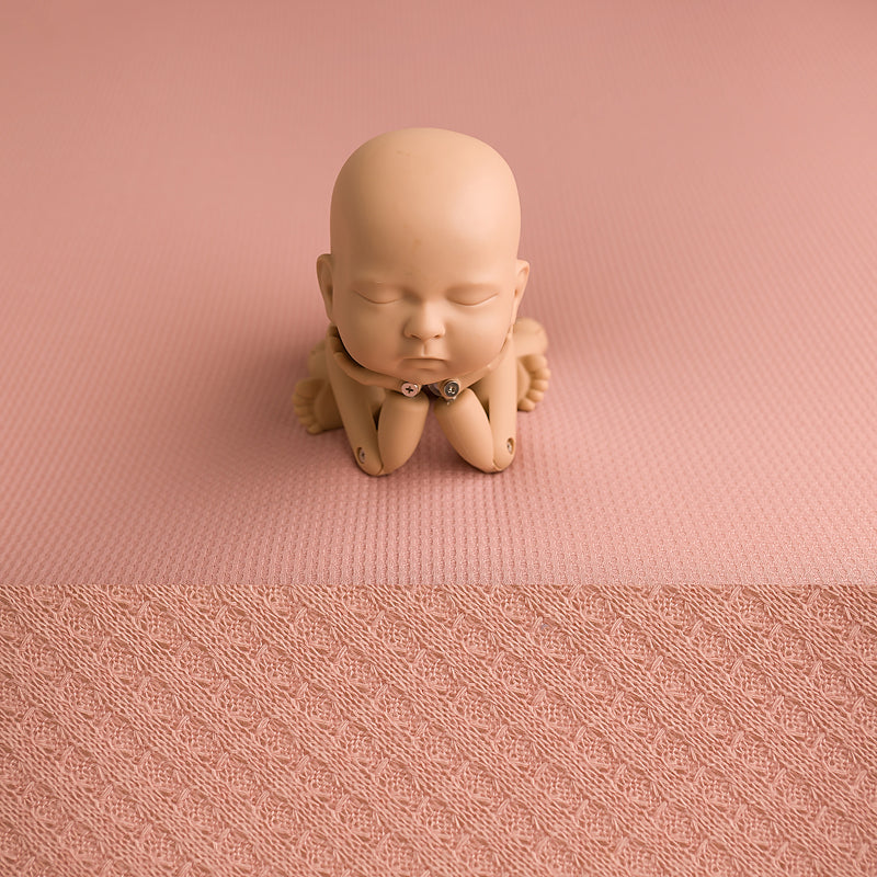 Newborn Fabric Backdrop -  Maddy - Antique Pink