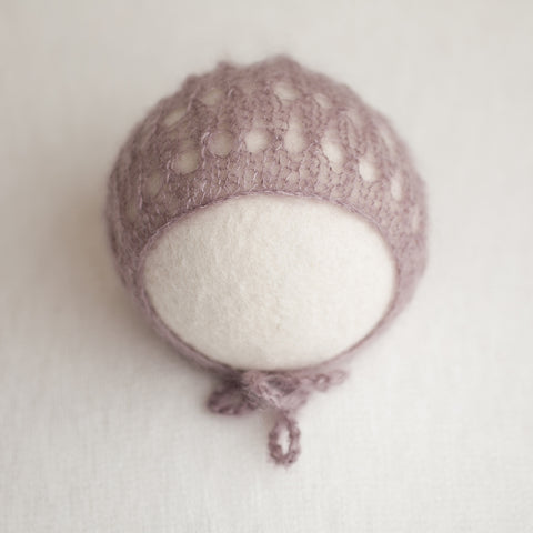 Newborn Kid Silk Bonnet - Majestic