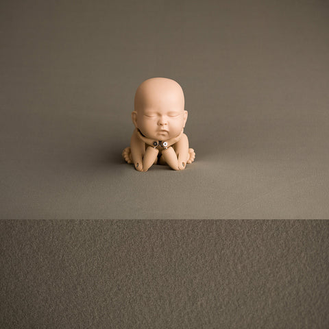 Newborn Fabric Backdrop - Ayden Sueded Jersey - Olive