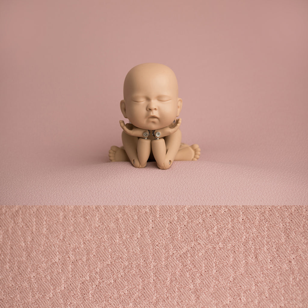 Newborn Fabric Backdrop - Reese - Antique Pink